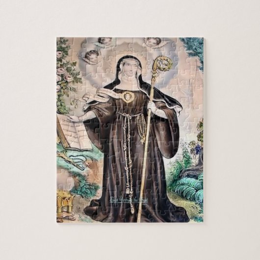 Saint Gertrude de Grote Legpuzzel (Verticaal)