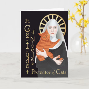 Saint Gertrude of Nivelles Kaart