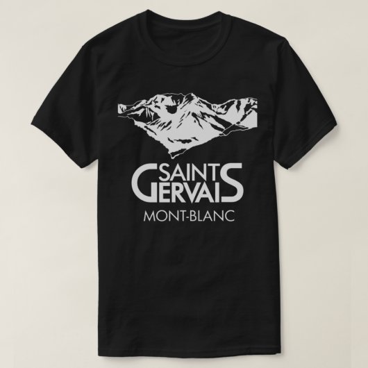 Saint Gervais Mont Blanc Classic T-Shirt (Design voorkant)