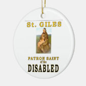 SAINT GILES KERAMISCH ORNAMENT (Links)