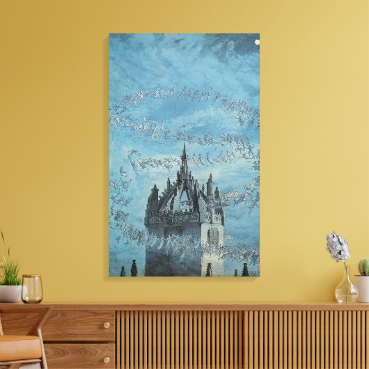 Saint Giles - Zijn cellen van Charles Altamont Doy Canvas Afdruk (Insitu (Woonkamer))