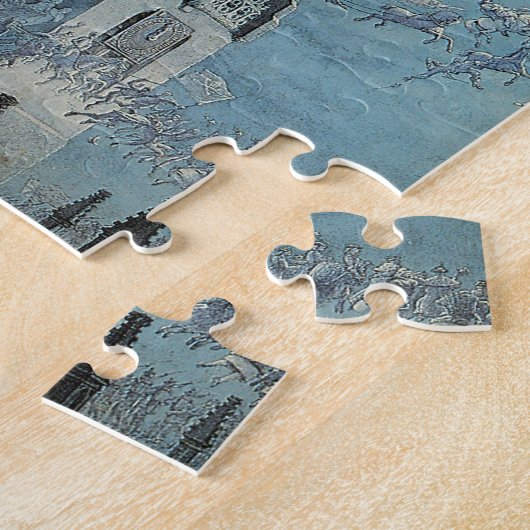 Saint Giles - Zijn cellen van Charles Altamont Doy Legpuzzel (Zijkant)