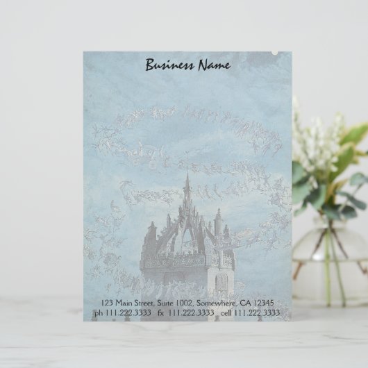 Saint Giles - Zijn cellen van Charles Altamont Doy Persoonlijk Briefhoofd (Staand voorkant)