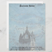 Saint Giles - Zijn cellen van Charles Altamont Doy Persoonlijk Briefhoofd (Voorkant / Achterkant)