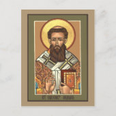 Saint Gregory Palamas Prayer Card Briefkaart (Voorkant)