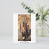 Saint Gregory van Antonello da Messina Briefkaart (Staand voorkant)
