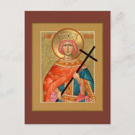 Saint Helen Prayer Card Briefkaart (Voorkant)
