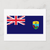 Saint Helena Flag Briefkaart (Voorkant)