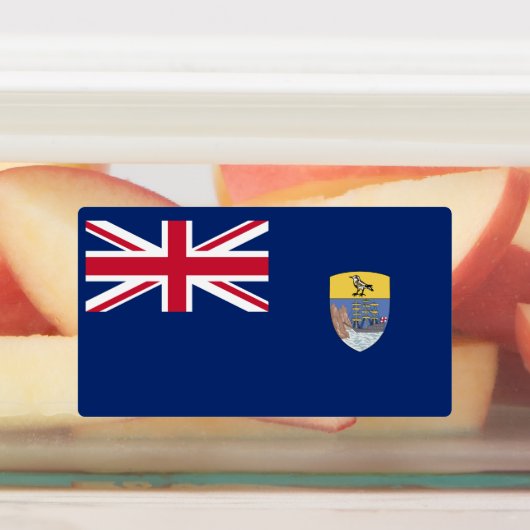 Saint Helena Flag Labels (Aangebracht)