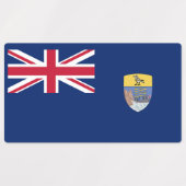 Saint Helena Flag Labels (Design 2)