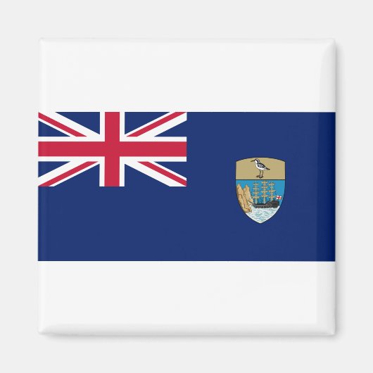 Saint Helena Flag Magneet (Voorkant)