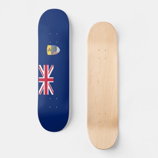 Saint Helena Flag Persoonlijk Skateboard (Voorkant)
