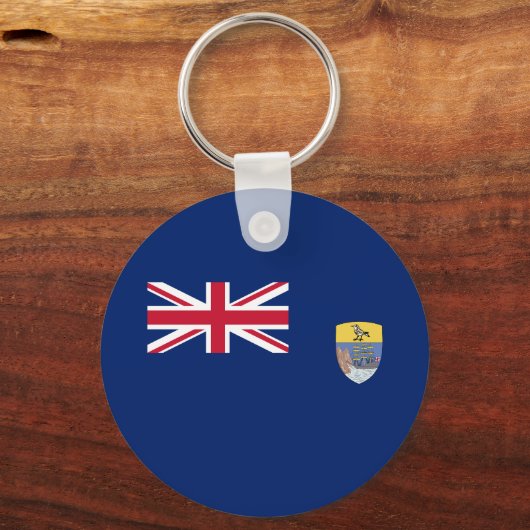 Saint Helena Flag Sleutelhanger (Achterkant)