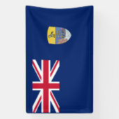 Saint Helena Flag Spandoek (Verticaal)