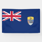 Saint Helena Flag Spandoek (Horizontaal)