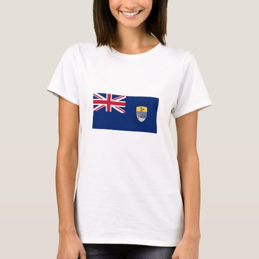 Saint Helena Flag T-shirt (Voorkant)