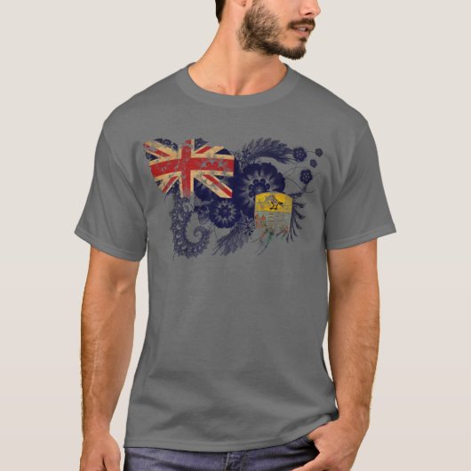 Saint Helena Flag T-shirt (Voorkant)