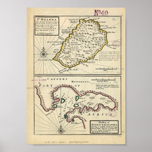 Saint Helena Poster (Voorkant)