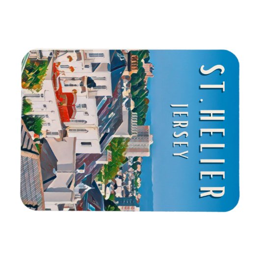 Saint Helier Magneet (Horizontaal)