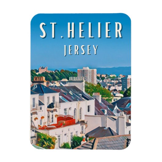 Saint Helier Magneet (Verticaal)