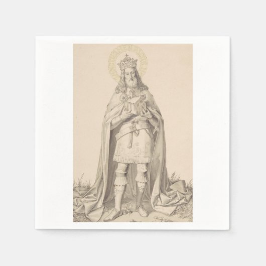 Saint Henry II the Holy Roman Emperor Servet (Voorkant)