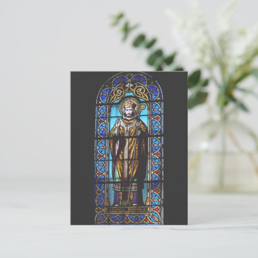 Saint Hilary of Poitiers Briefkaart (Staand voorkant)