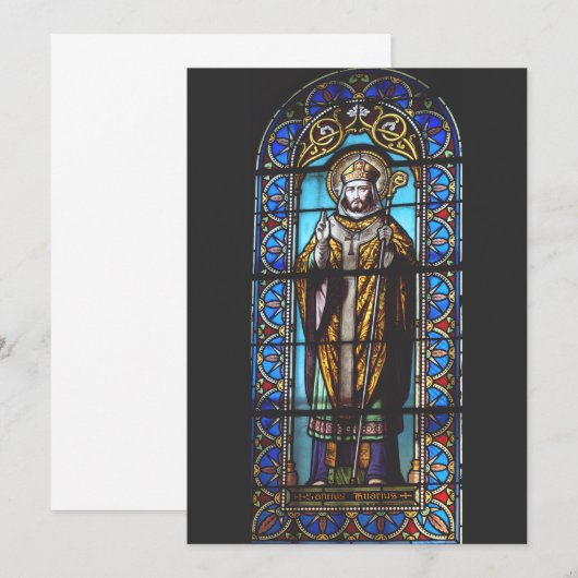 Saint Hilary of Poitiers Kaart (Voorkant / Achterkant)
