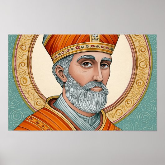 Saint Hilary of Poitiers: Teacher of Divine Truth Poster (Voorkant)