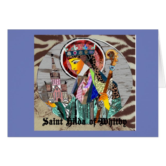 Saint Hilda of Whitby (Voorkant Horizontaal)