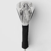 Saint Hildegard of Bingen Benedictine abbess Golfheadcover (Voorkant)