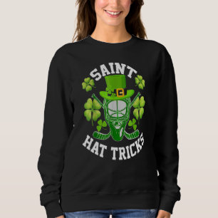 Saint Hoeden Tricks St. Patrick's Day Hockey Hat T Trui