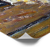 Saint-Honoré in de middag in de Camille Pissarro Poster (Hoek)