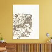 Saint Hubert Canvas Afdruk (Insitu (Woonkamer))