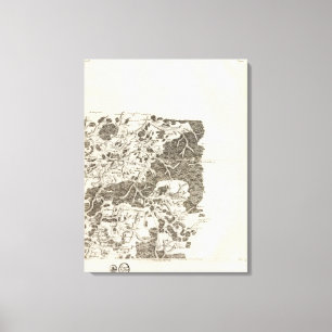 Saint Hubert Canvas Afdruk