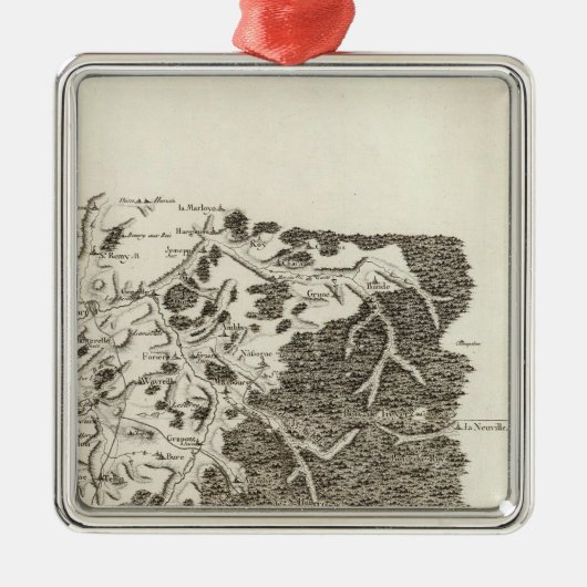 Saint Hubert Metalen Ornament (Voorkant)