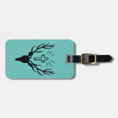 Saint Hubert's Stag Bagagelabel (Voorkant horizontaal)