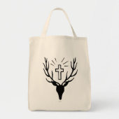Saint Hubert's Stag Tote Bag (Voorkant)
