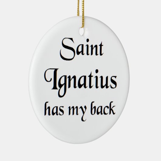 saint ignatius coffee mug keramisch ornament (Rechts)