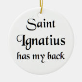 saint ignatius coffee mug keramisch ornament (Voorkant)