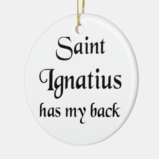 saint ignatius coffee mug keramisch ornament (Links)