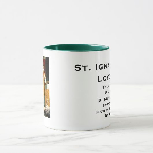 Saint Ignatius of Loyola* Coffee Cup Mok (Midden)