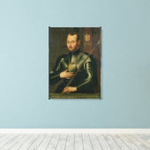 Saint Ignatius van Loyola Canvas Afdruk (Insitu (Houten vloer))