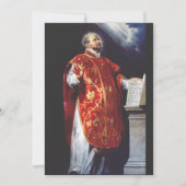 Saint Ignatius van Loyola Kaart (Voorkant)