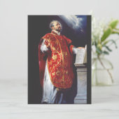 Saint Ignatius van Loyola Kaart (Staand voorkant)