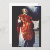 Saint Ignatius van Loyola Kaart (Voorkant / Achterkant)