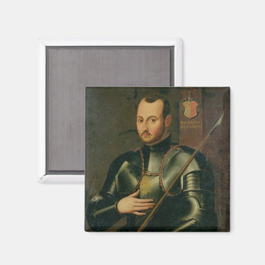 Saint Ignatius van Loyola Magneet (Voorkant / Achterkant)