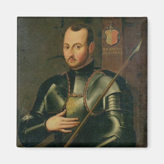 Saint Ignatius van Loyola Magneet (Voorkant)