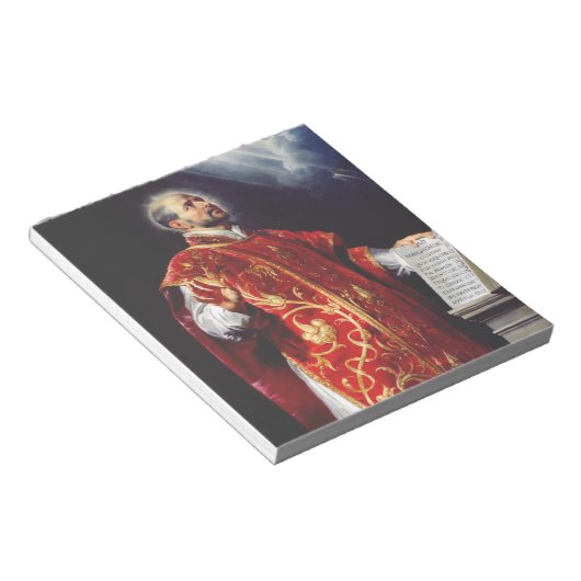 Saint Ignatius van Loyola Notitieblok (Schuin)