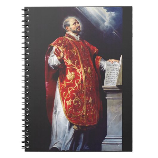 Saint Ignatius van Loyola Notitieboek (Voorkant)