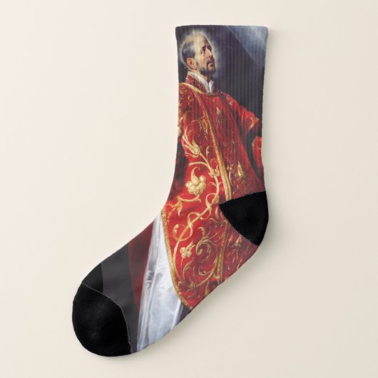 Saint Ignatius van Loyola Sokken (Links - buitenkant)